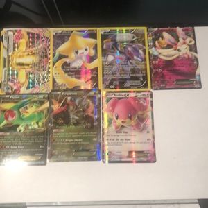 7 card Pokémon card lot